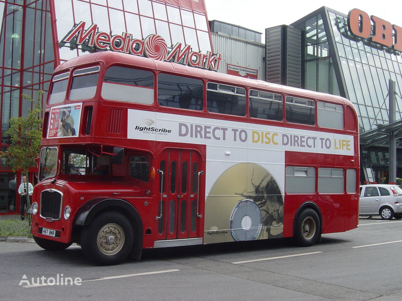Bristol LODEKKA (repainted 2023) Low Height British Double Decker Bus Ma autobús de dos pisos
