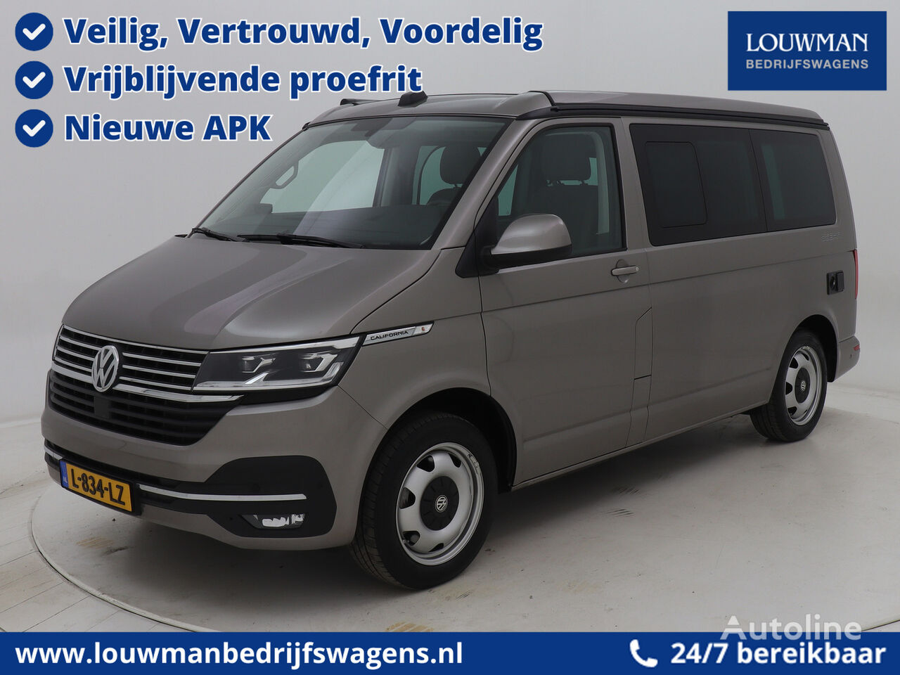 Volkswagen California Ocean 2.0 TDI DSG 6.1 | Elektrisch dak | Adaptive cru autocaravana