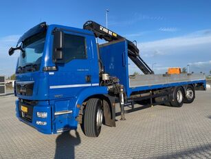 MAN TGM 26 290 6X2-4 WITH HIAB 102 TOPCONDITION EURO 6! MY 2014! camión caja abierta
