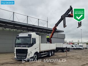Volvo FH 500 6X2 ACC Retarder Lift+Lenkachse Palfinger Euro 6 camión caja abierta