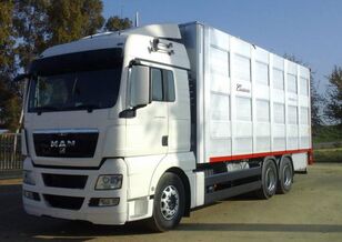 MAN TGX 28 480 camión para transporte de ganado