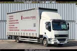 DAF LF 45.250, EURO 5 EEV, TAIL LIFT, 18 PALLETS camión con lona corredera