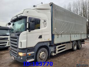 Scania R420 6x2 Manual camión con lona corredera