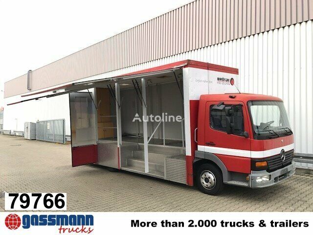 Mercedes-Benz Atego 817 L 4x2 mit Verkaufsaufbau camión furgón