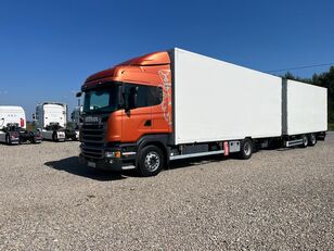 Scania R450 HIGH 4X2  camión furgón + remolque