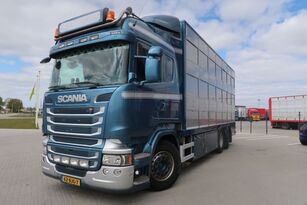 Scania R450 camión para transporte de ganado