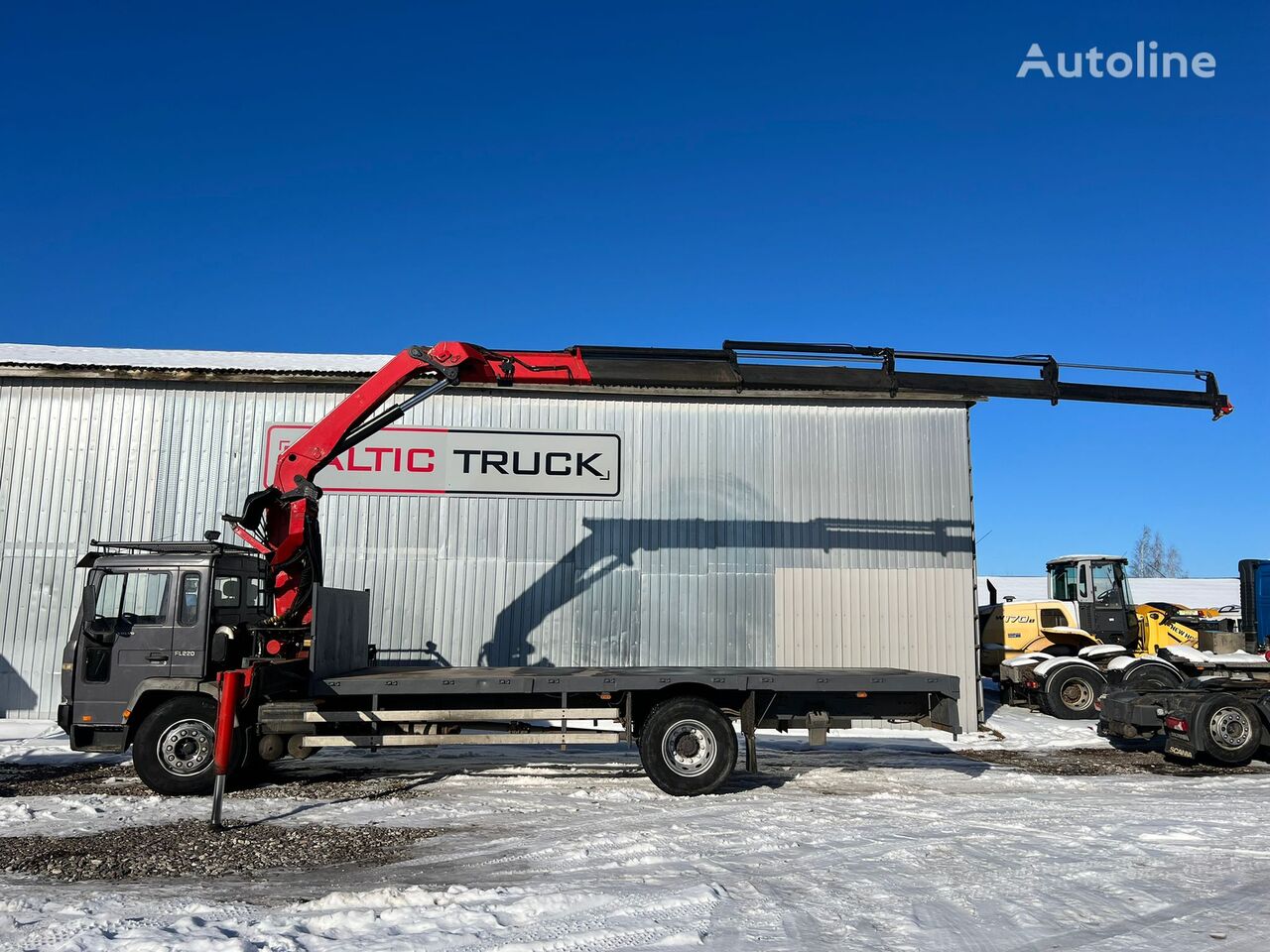 Volvo FL6 220 camión plataforma