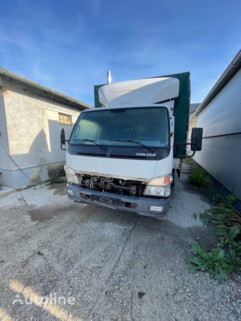 Mitsubishi Fuso 7C18 camión toldo para piezas