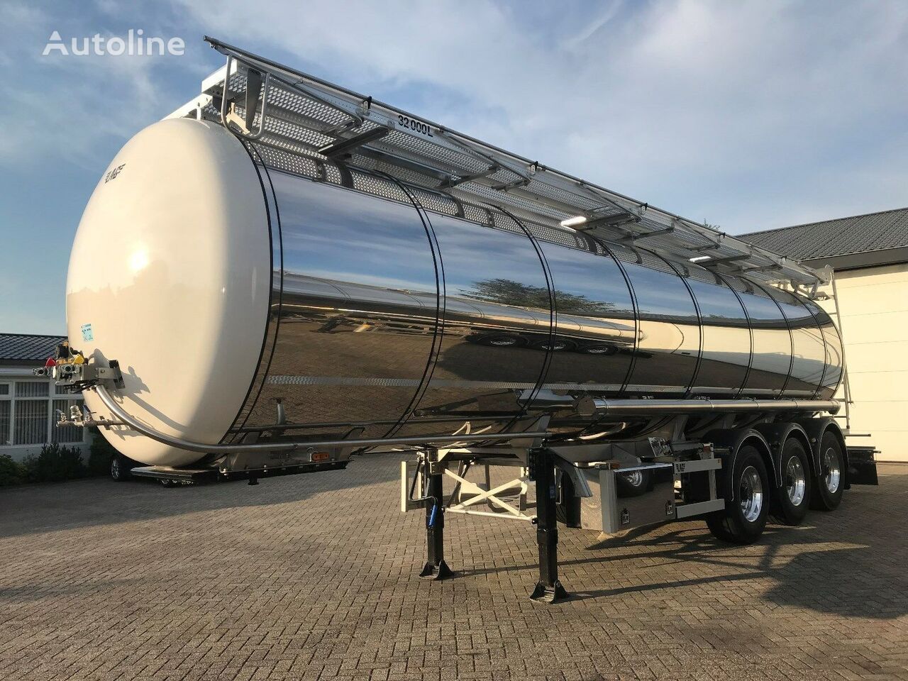 LAG 3xDRUCKTANK/1-KAMMER-32000 liter cisterna alimentaria nueva