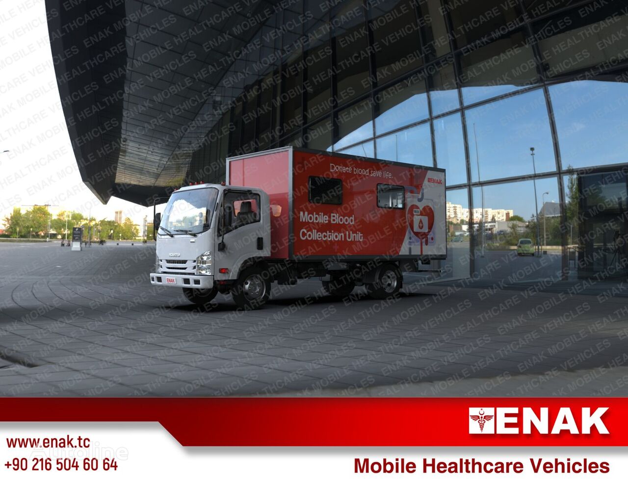 MOBILE BLOOD COLLECTION VEHICLE ambulancia nueva