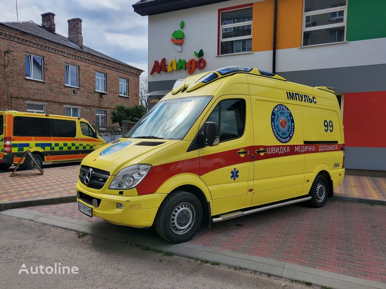 Mercedes-Benz Sprinter 319 ambulancia