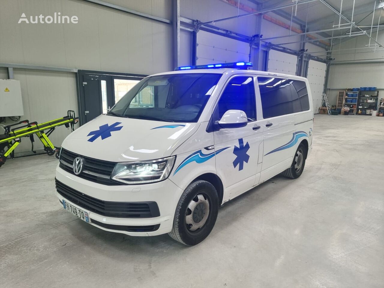 Volkswagen TRANSPORTER 6 150 CV - DSG7 - 2020 ambulancia