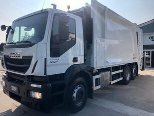 IVECO STRALIS 310 TRE ASSI COMPATTATORE RIFIUTI OMB EURO 6 camión de basura