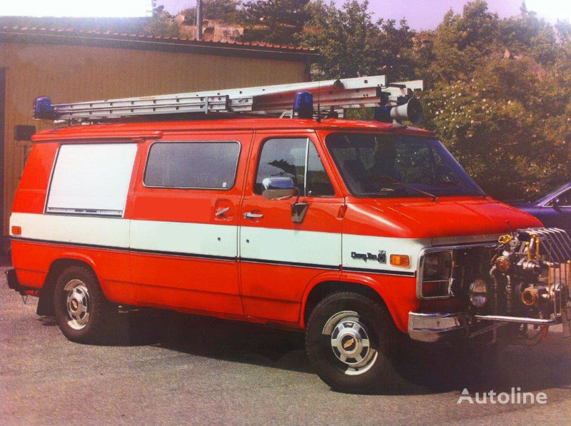 Chevrolet Van G-30 camión de bomberos