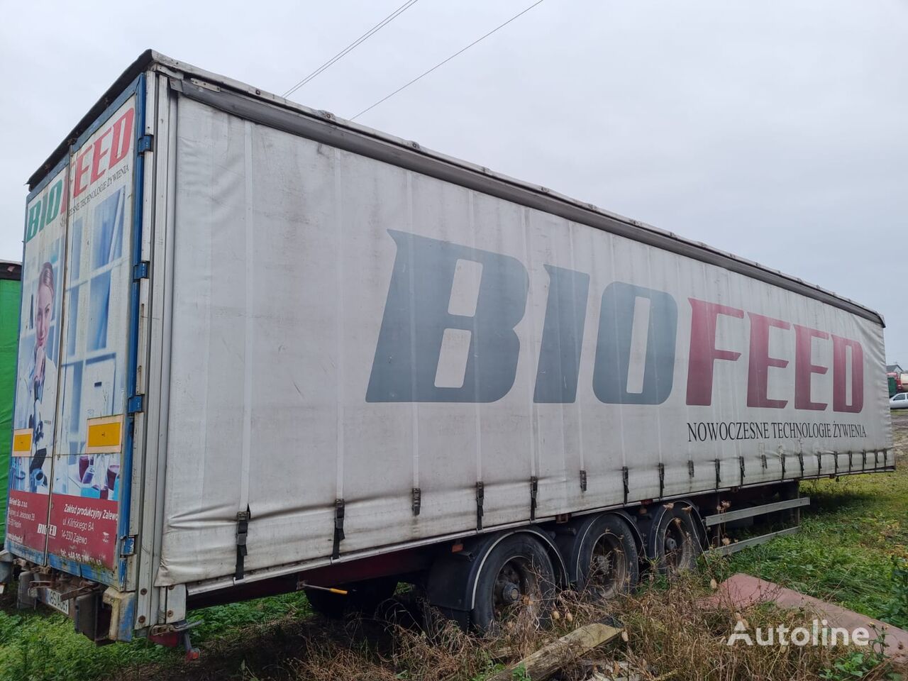 Fruehauf semirremolque con lona corredera