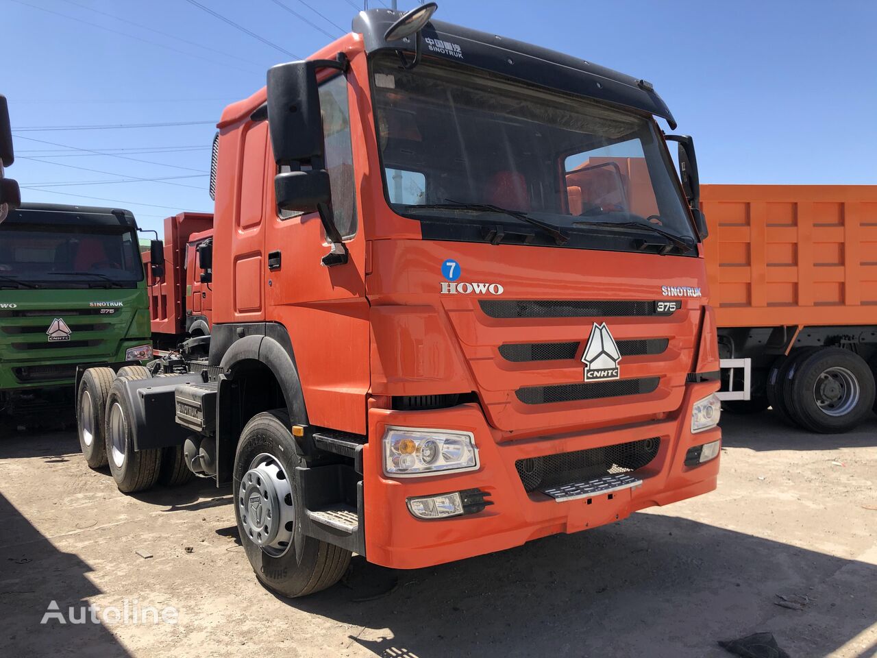 HOWO used 6x4 tractor truck 375hp  tractora